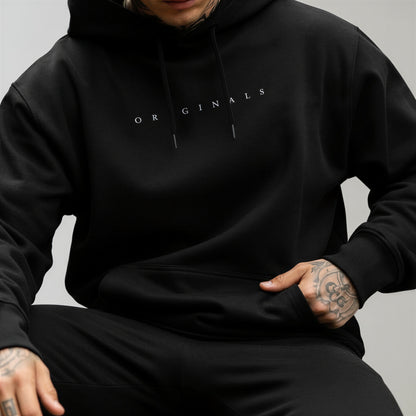 Streetwear Hættetrøje | "ORIGINALS" Logo | Helårsbrug
