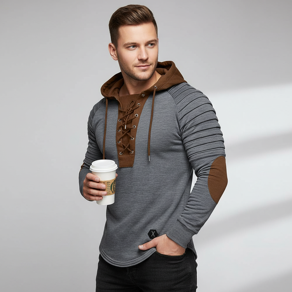 Afslappet Hættetrøje | Snøredetalje | Helårsbrug