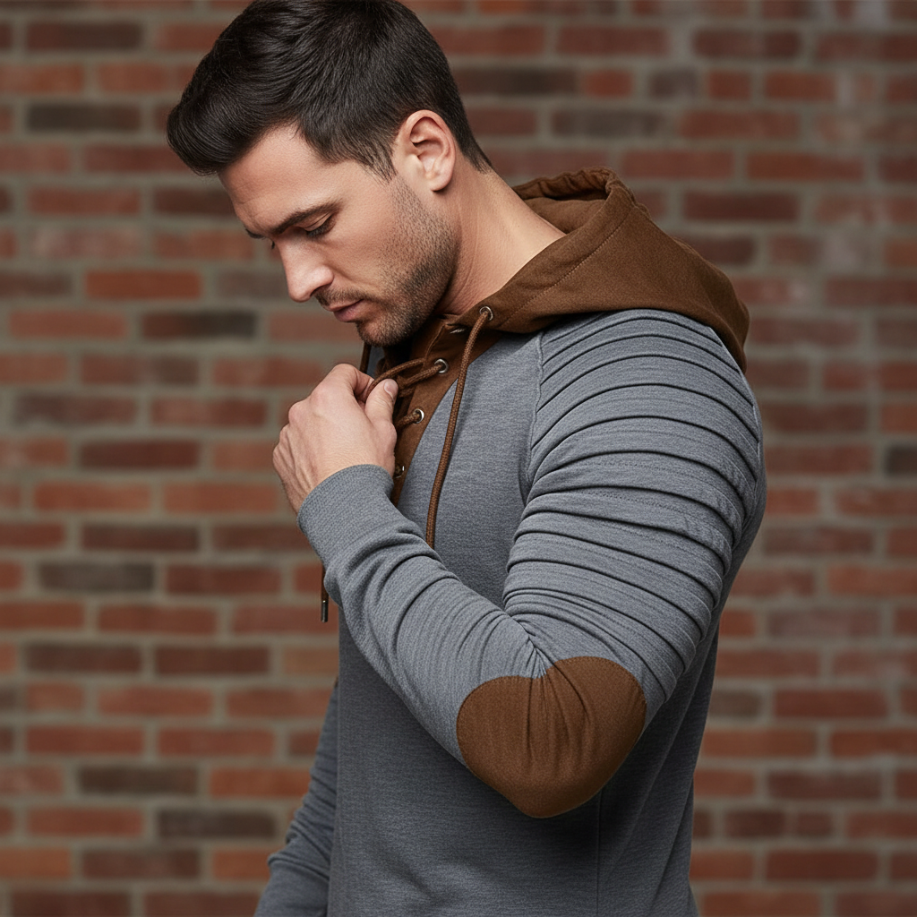 Afslappet Hættetrøje | Snøredetalje | Helårsbrug