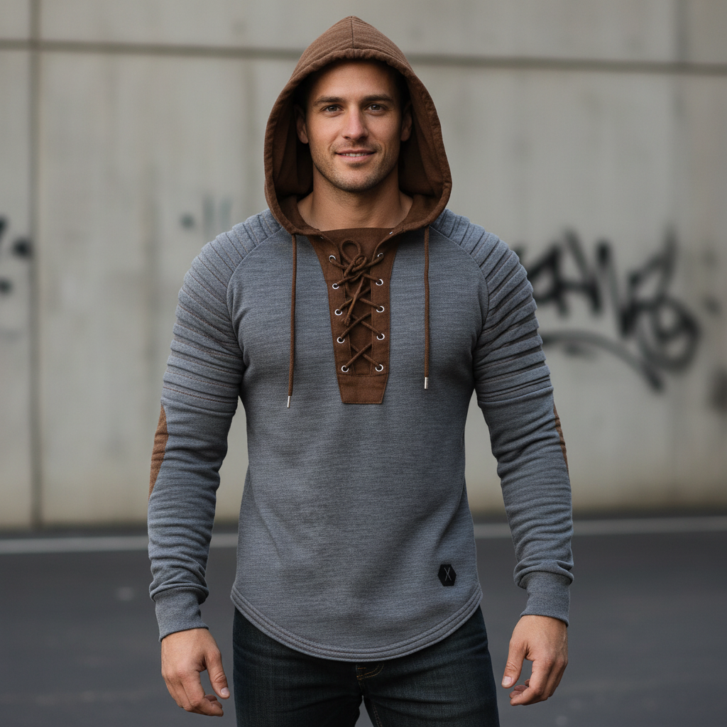 Afslappet Hættetrøje | Snøredetalje | Helårsbrug