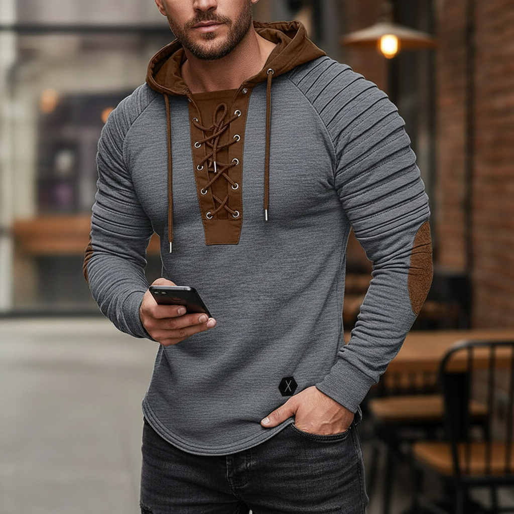 Afslappet Hættetrøje | Snøredetalje | Helårsbrug