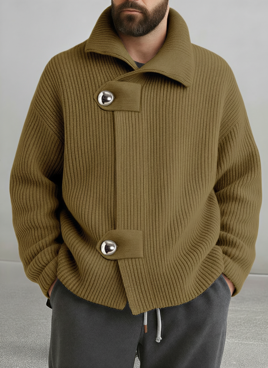 Afslappet Strik Cardigan | Chunky Strik | Efterår