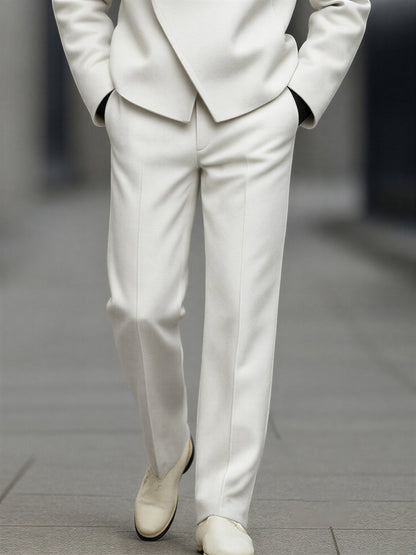 Avantgarde Sæt | Asymmetrisk Design Blazer & Bukser | Formel Elegance