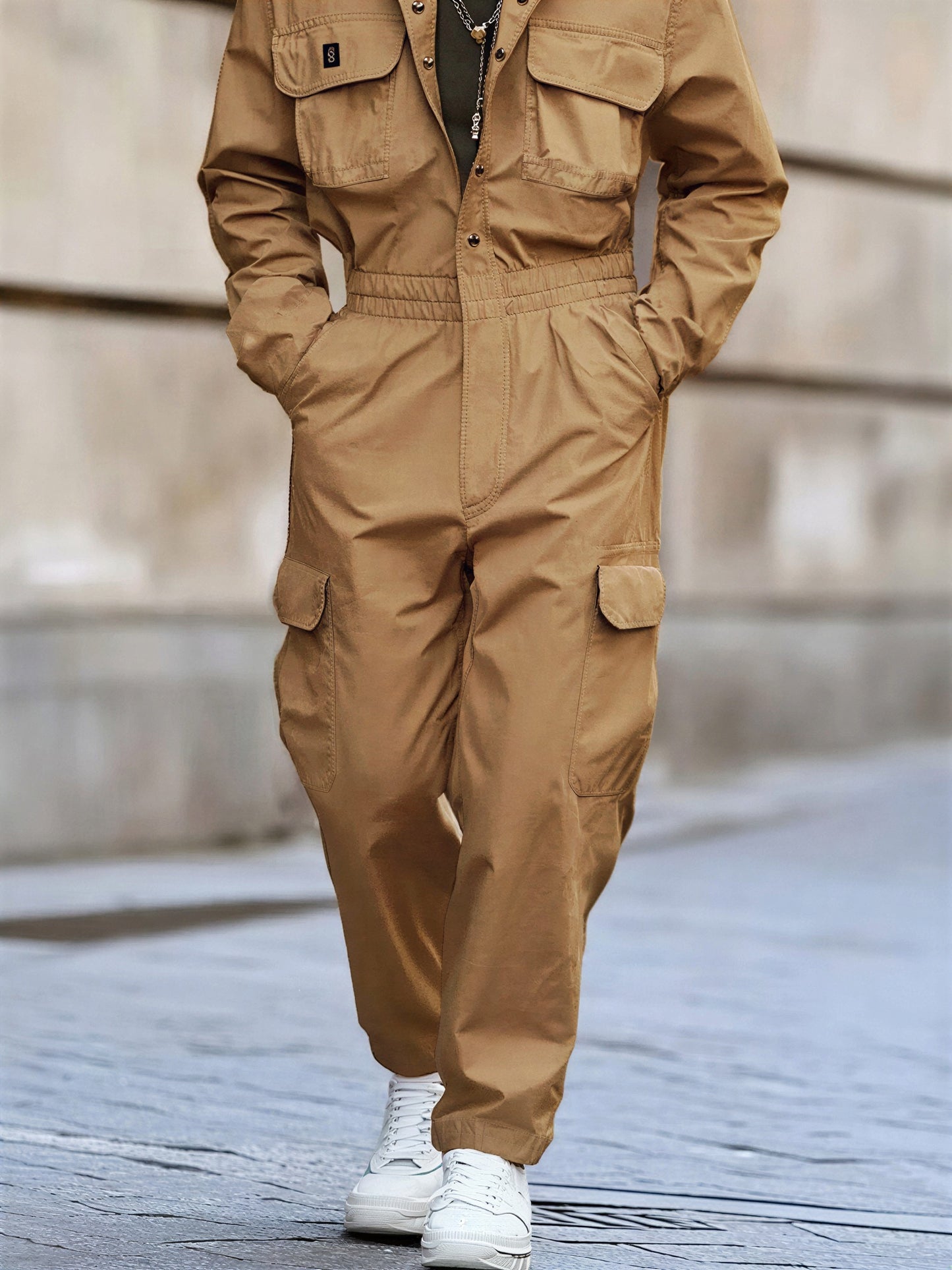 Workwear Jumpsuit | Bomuld Blend | Casual Komfort