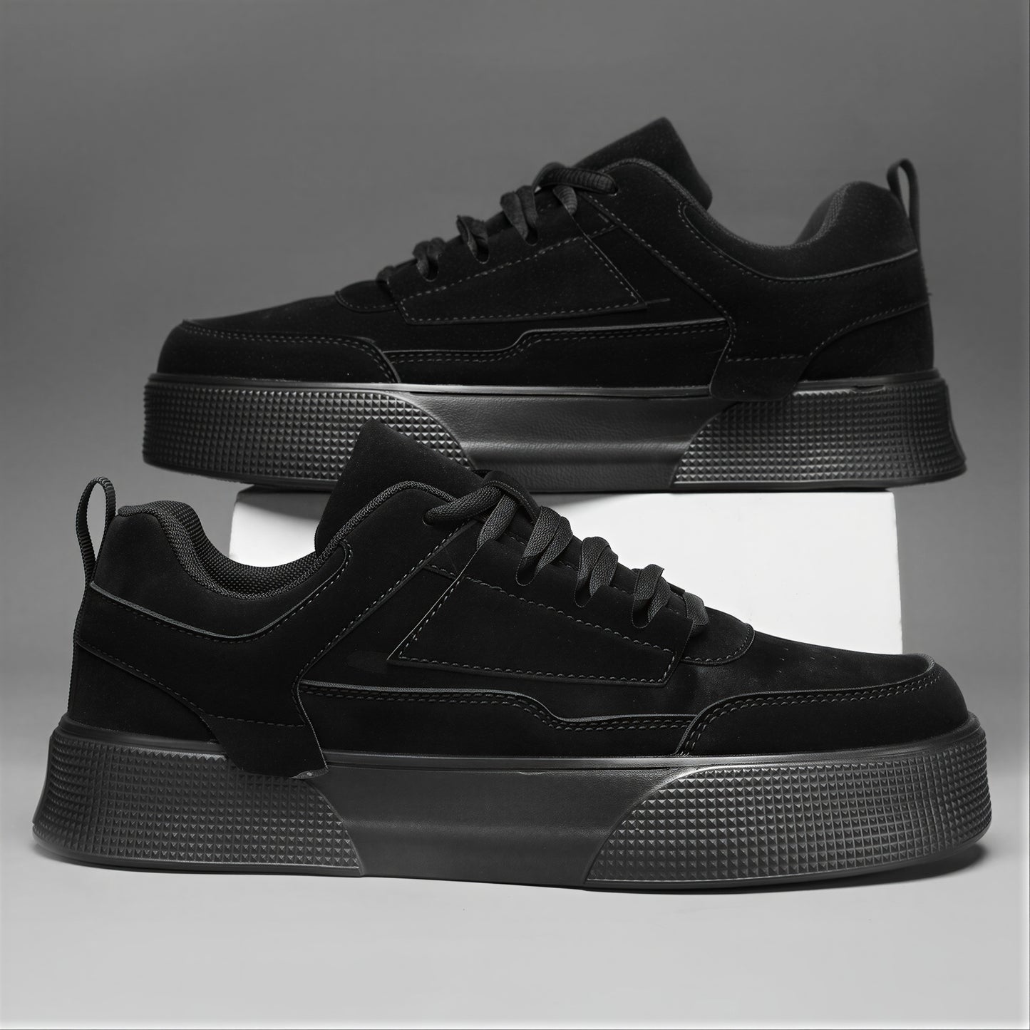 Moderne Sneakers i Ruskind | Tyksål | Hverdag