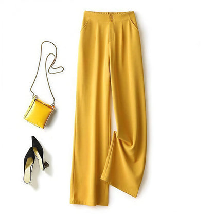 Uformel Chic Bukser | Bredbenet palazzo-design | Sommer