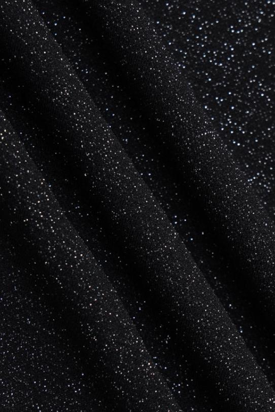 Aftenkjole med Høj Hals og Bindebælte