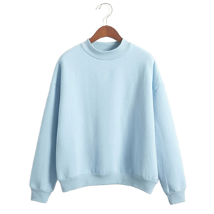 Moderne Sweatshirt med Høj Hals
