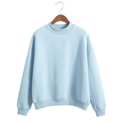 Moderne Sweatshirt med Høj Hals