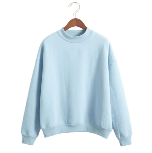 Moderne Sweatshirt med Høj Hals