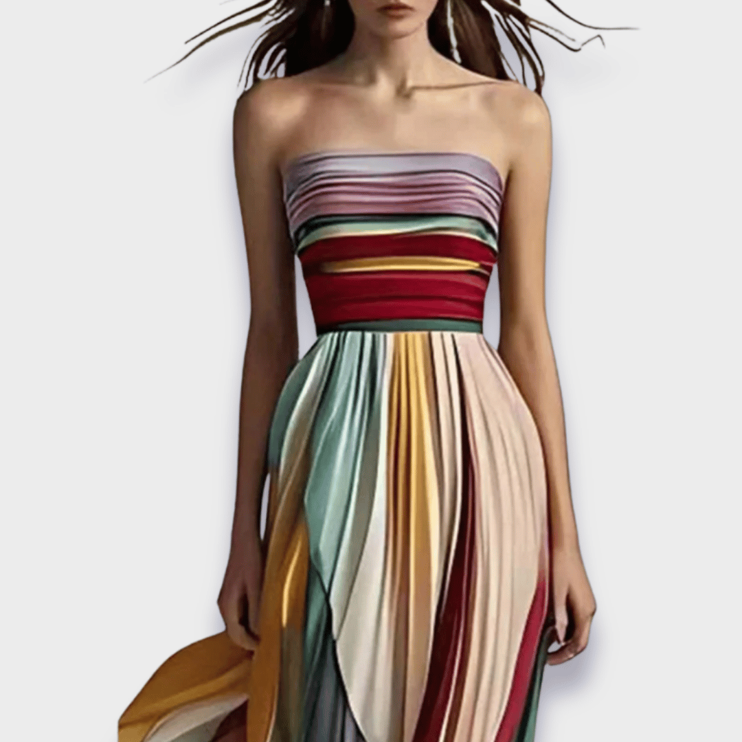 Candice | Elegant Long Dress in Premium Fabric - Image 2
