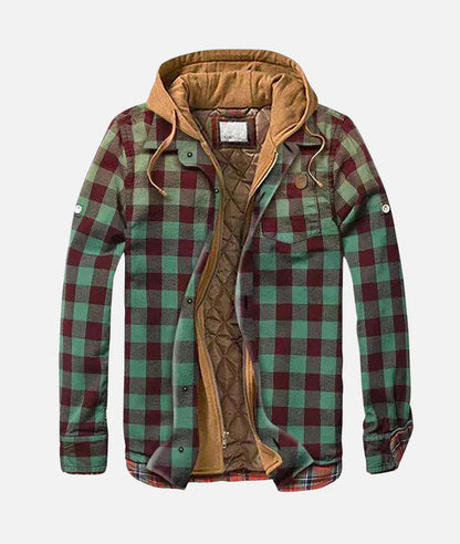 Richard | Herren Patchwork Flanelljacke Winter - Elle Zürich