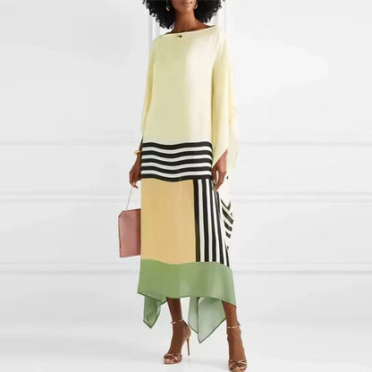 Leanne | Elegant Geometric Print Caftan - Stylish Comfort for Every Occasion - Image 13