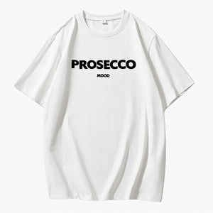 Afslappet T-shirt med Grafisk Tekst