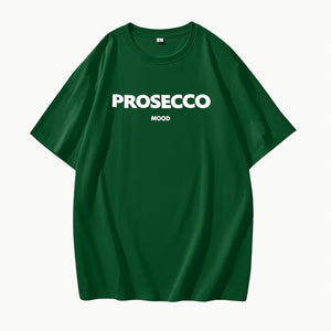 Afslappet T-shirt med Grafisk Tekst