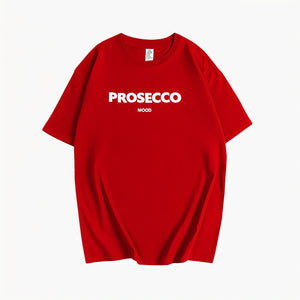 Afslappet T-shirt med Grafisk Tekst
