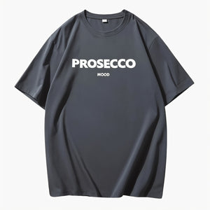 Afslappet T-shirt med Grafisk Tekst