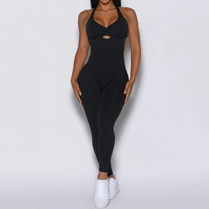 Moderne Activewear Sæt - Højtaljet Design