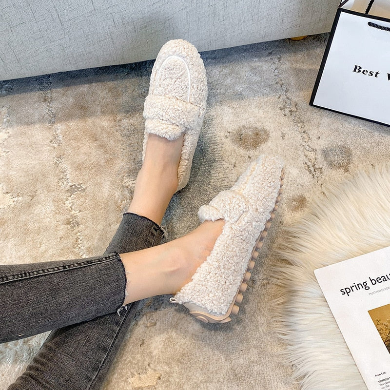 Kvinder Slip-On Sko – Blød Tekstureret Overdel, Komfortabel Stil-81909-6392e207-3d6a-4ad5-b404-39f9d21f720a