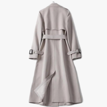 Klassisk Trenchcoat med Bælte og Revers