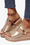 Platform Sandaler med T-Strop og Metallic