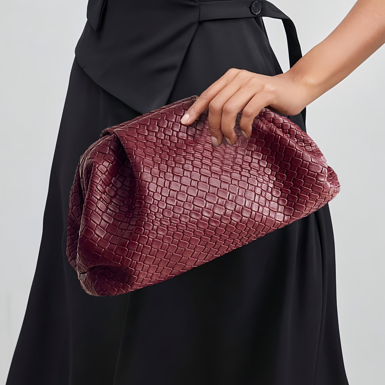 Vævet Clutch - Minimalistisk Design
