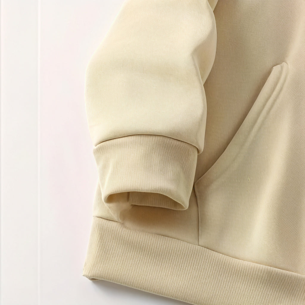 Blomstret Hættetrøje - Afslappet og Blød