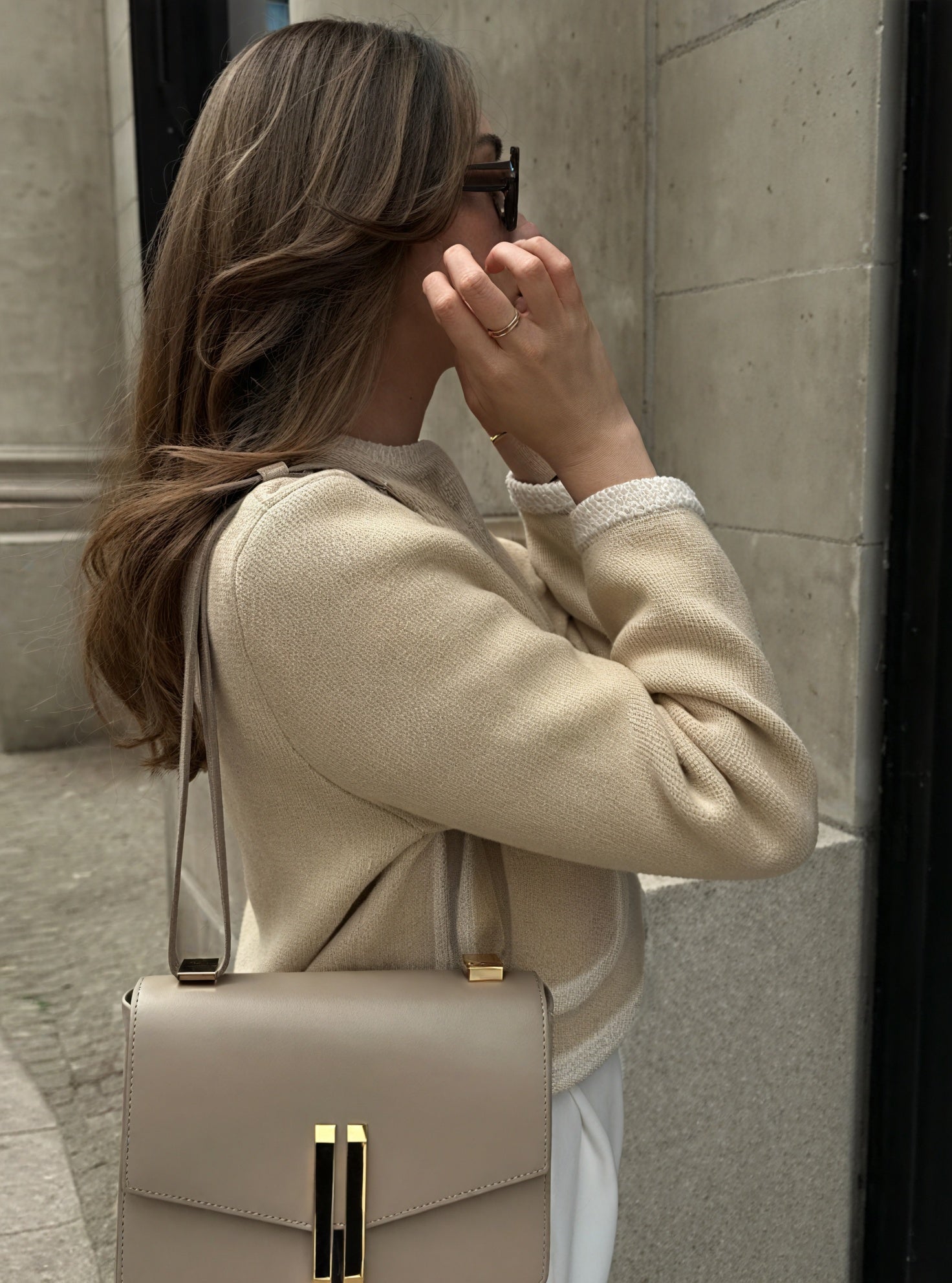 Klassisk Strik Cardigan med Knapper