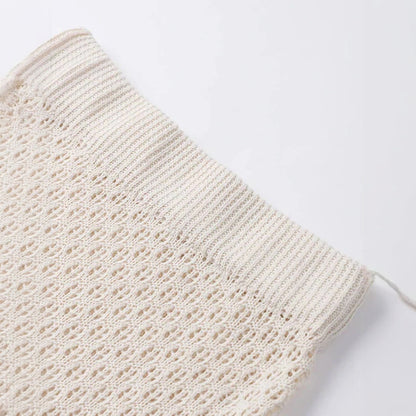 Boheme Sommerdragt - Cropped Top & Højtaljet Nederdel