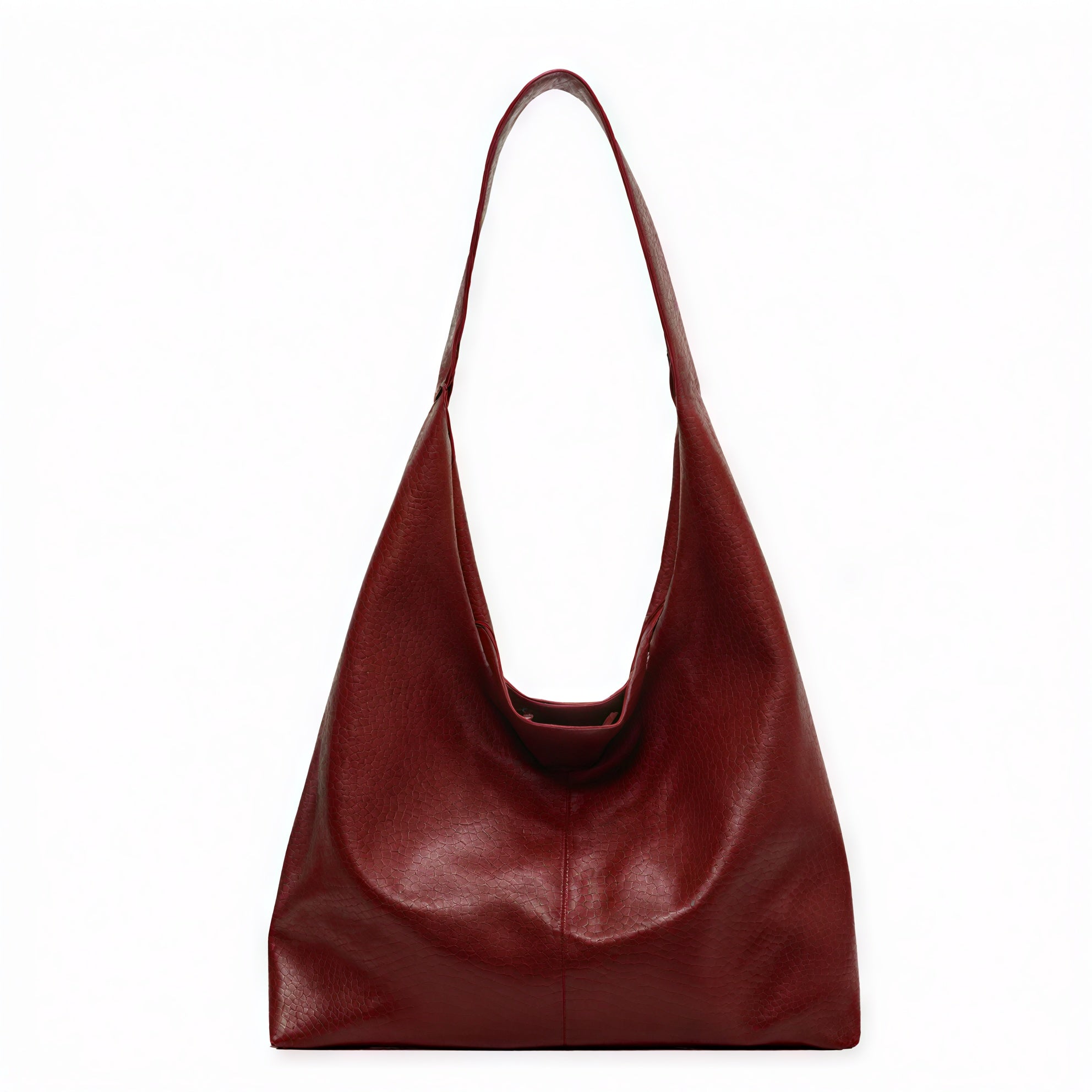Rummelig Skuldertaske med Minimalistisk Design