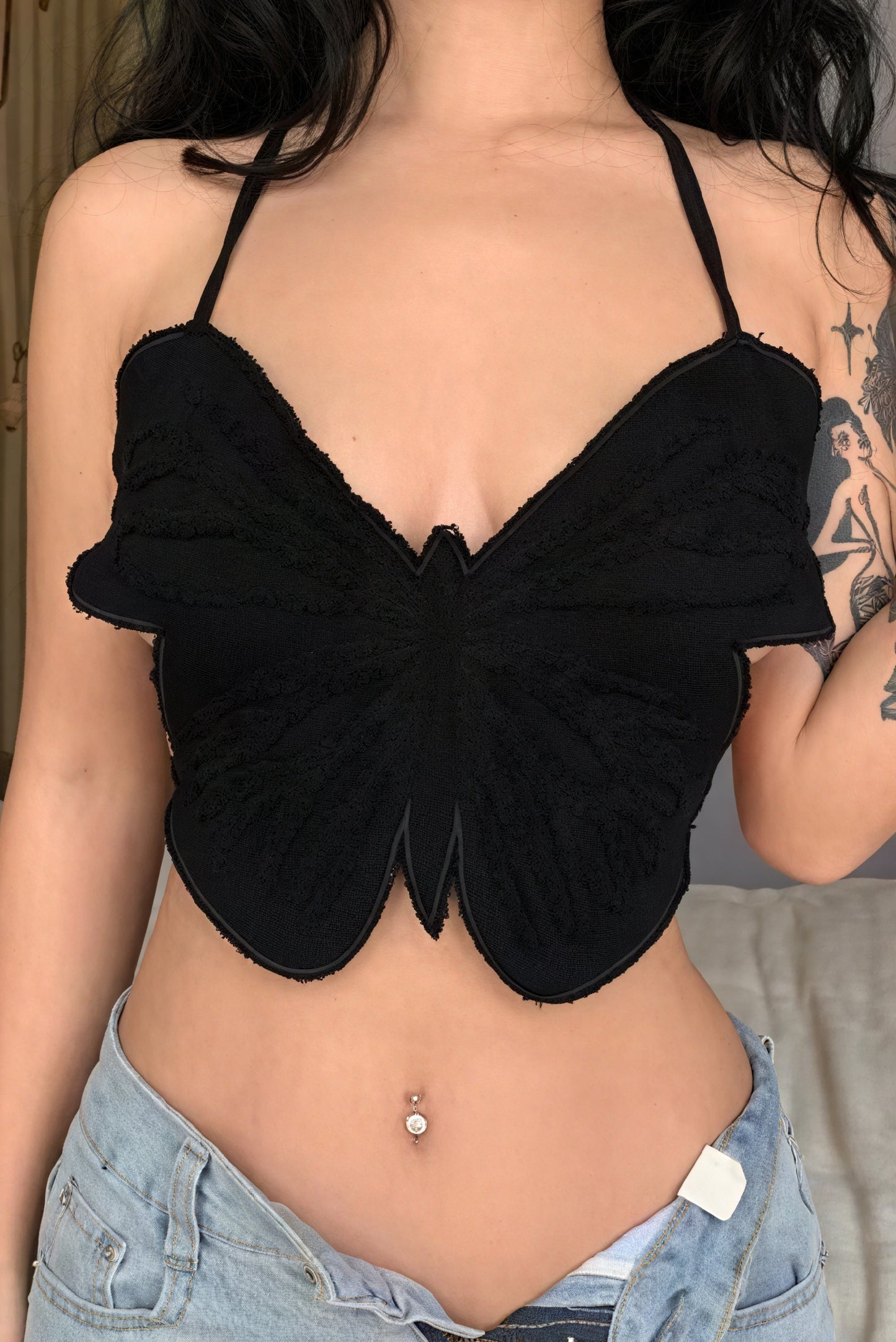 Unik Butterfly Halter Top