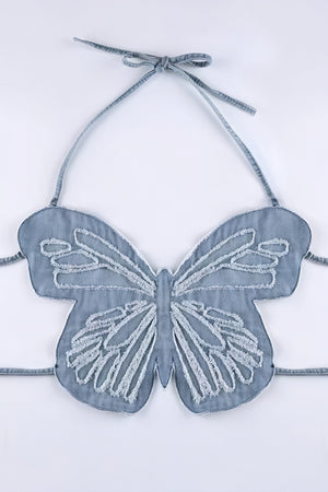 Unik Butterfly Halter Top