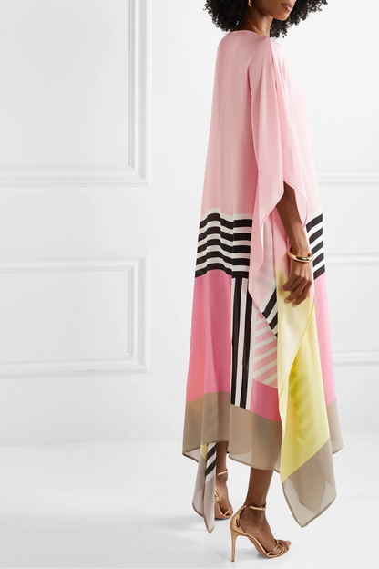 Leanne | Elegant Geometric Print Caftan - Stylish Comfort for Every Occasion - Image 3