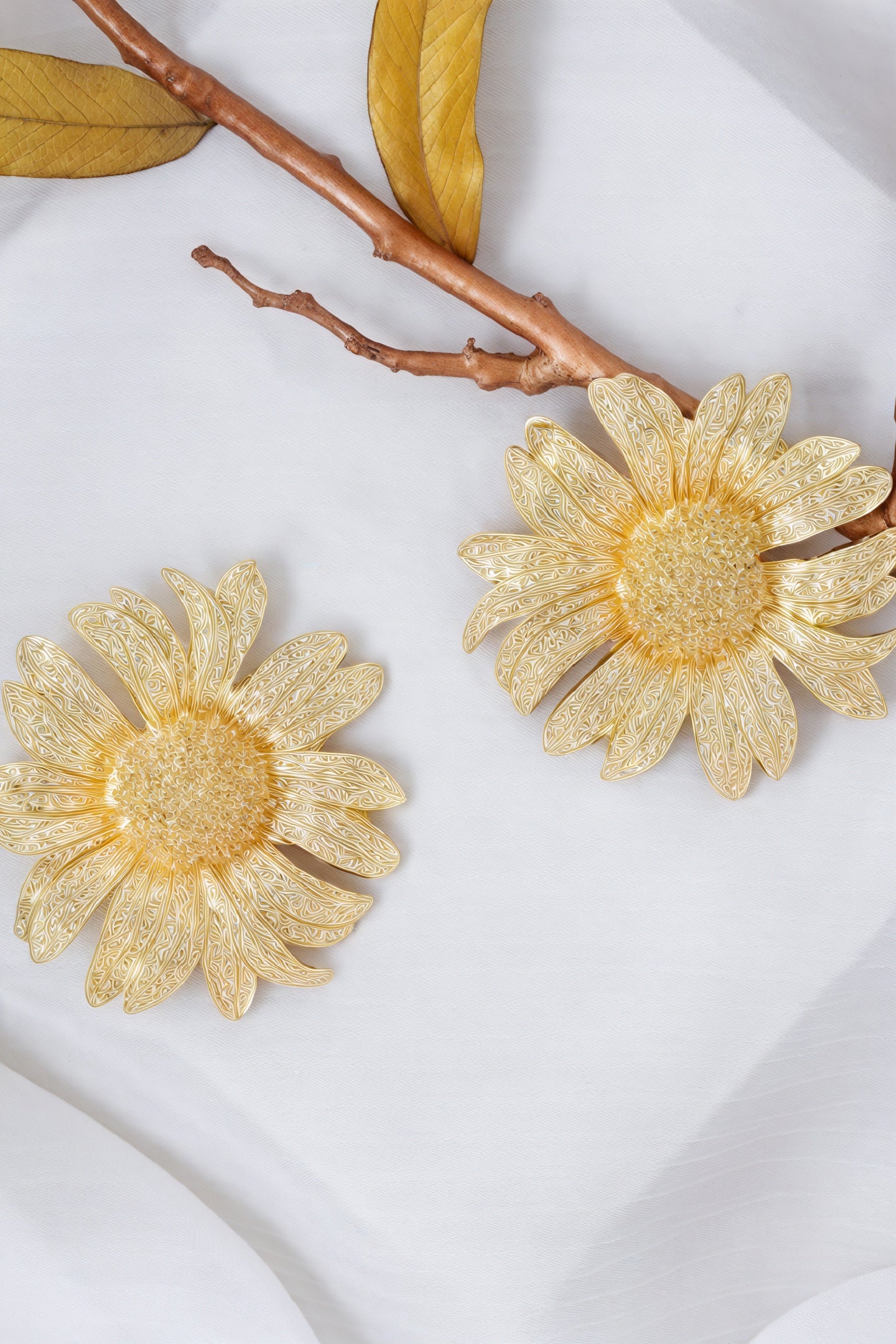Daisy Statement Øreringe