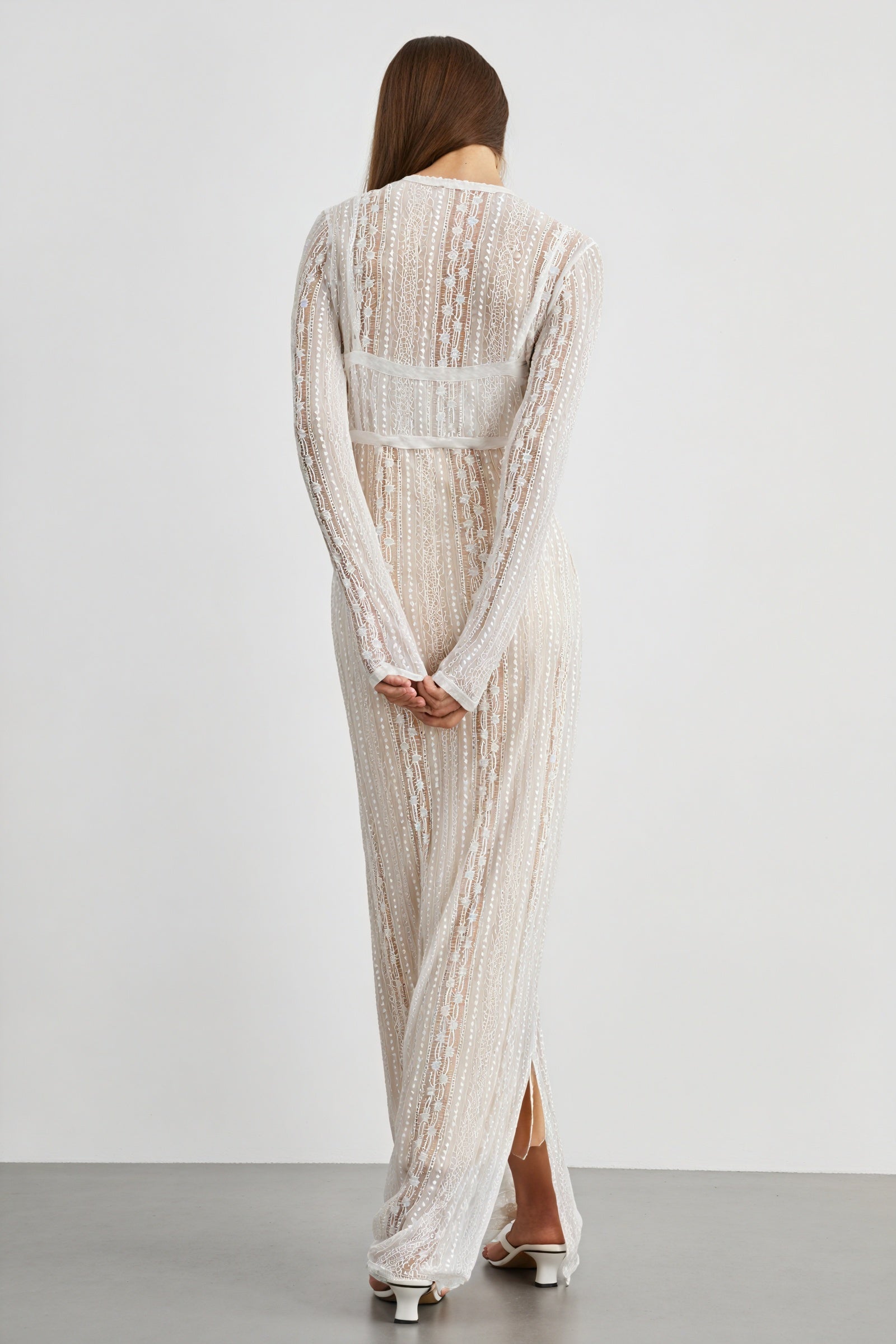 Elegant Kjole med Bolero & V-udskæring