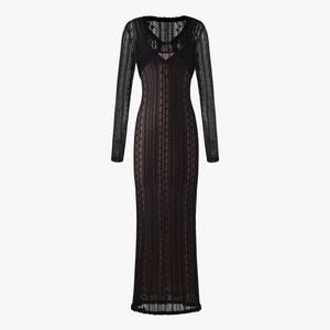 Elegant Kjole med Bolero & V-udskæring