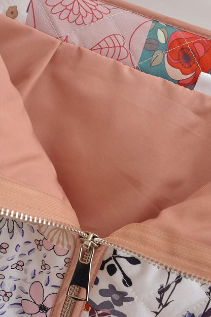 Boheme Patchwork Jakke - Quiltet & Blomstret