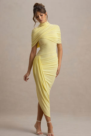 Draperet Asymmetrisk Cocktail Kjole