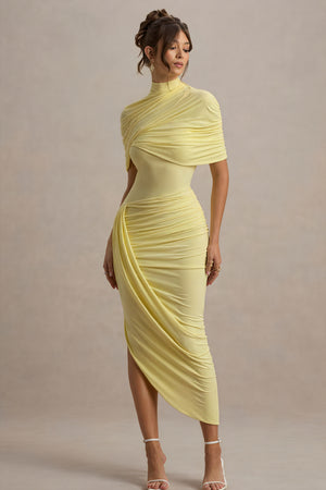Draperet Asymmetrisk Cocktail Kjole