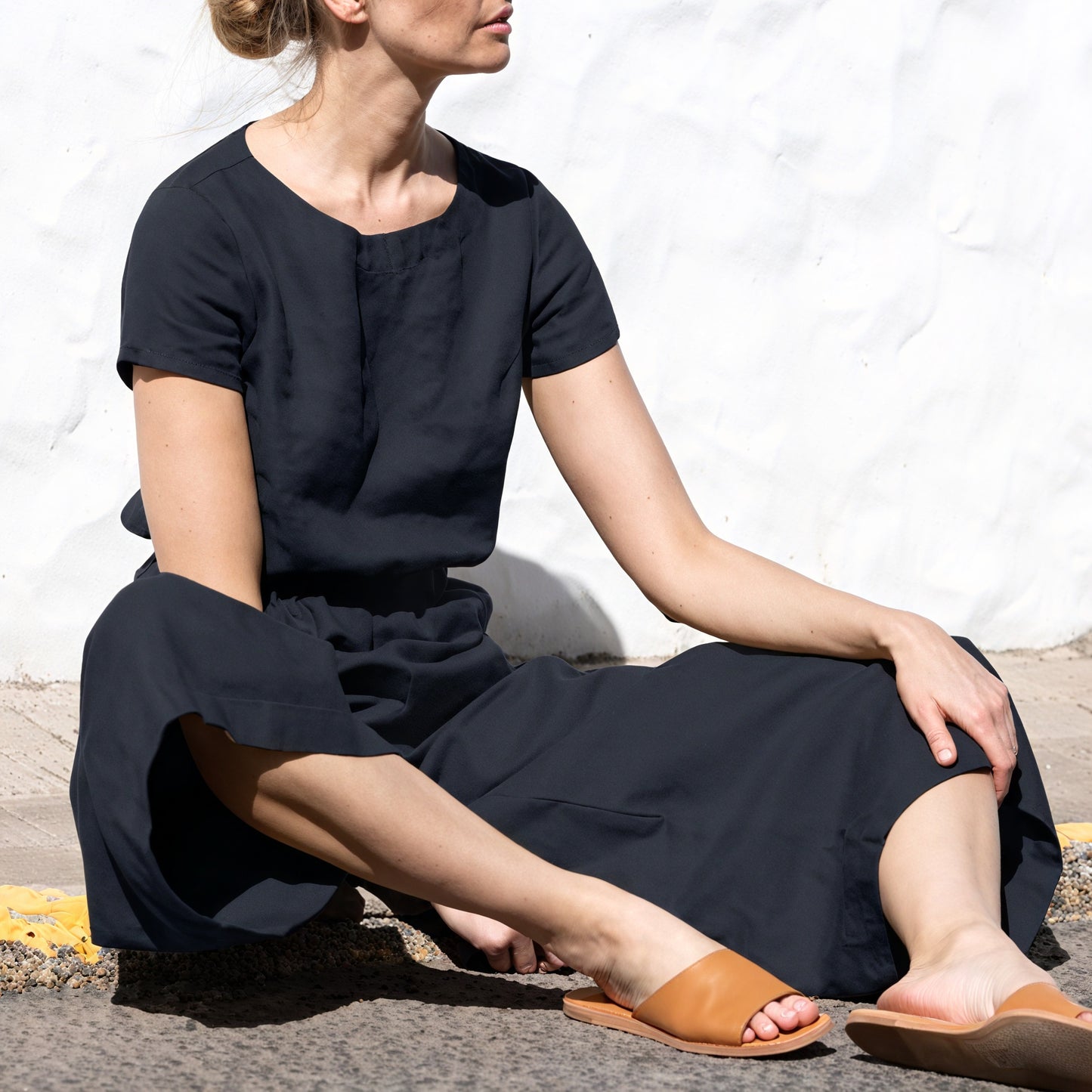Afslappet Jumpsuit med Bred Ben