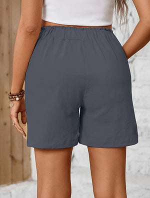 Afslappede High-Waist Shorts