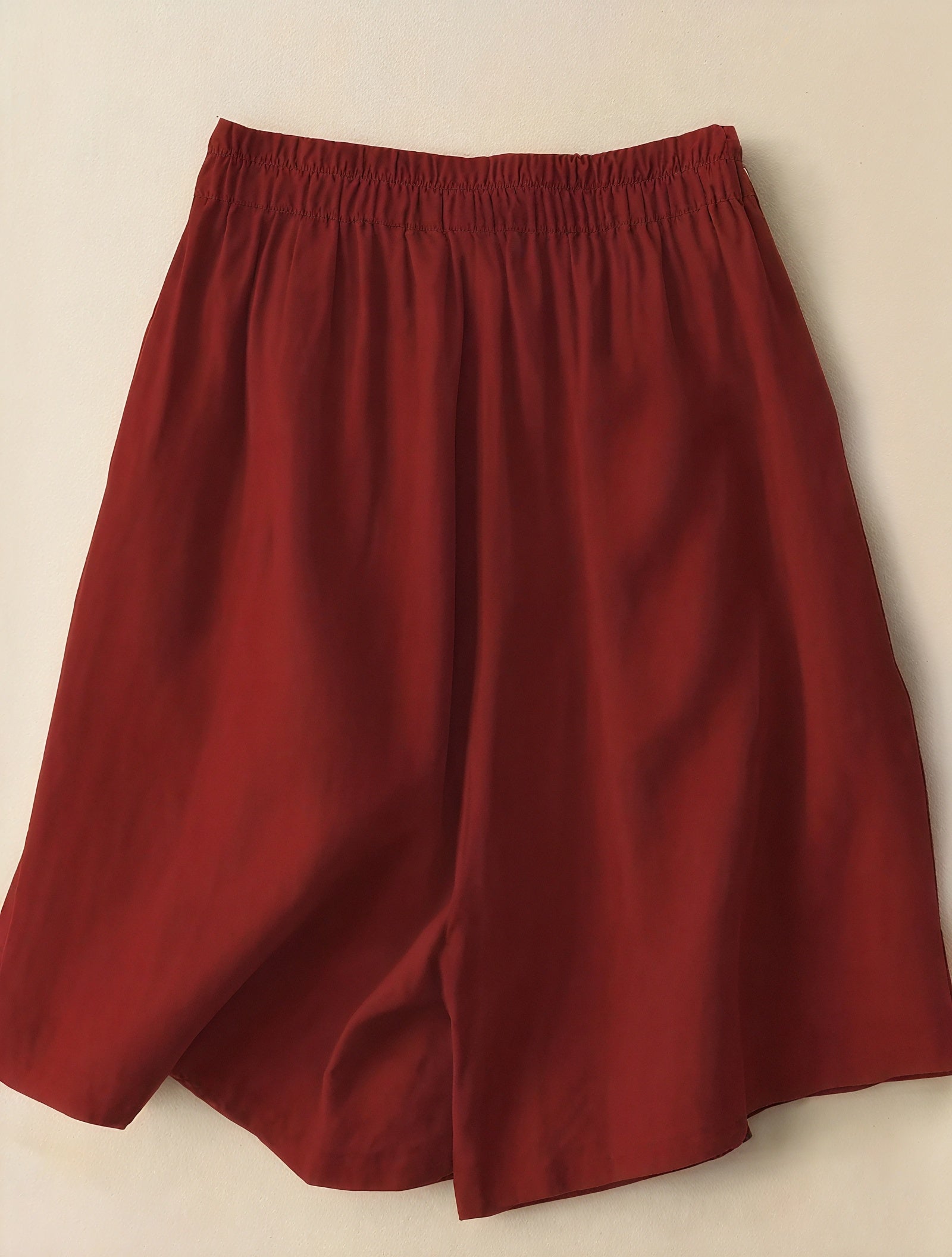 Afslappede Højtaljede Shorts med Lommer