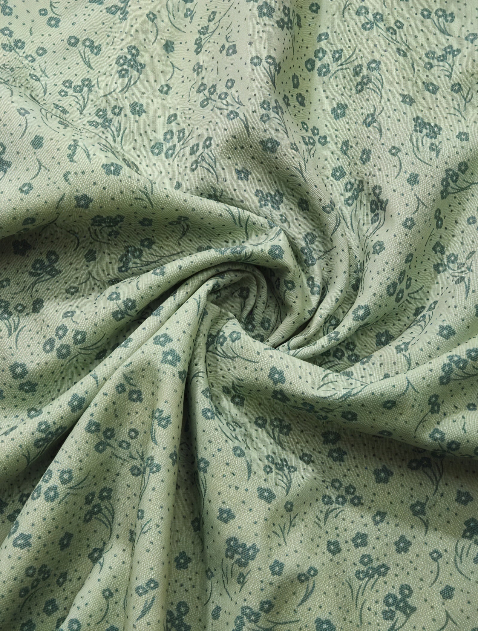 Blomstret Kjole med Firkantet Halsudskæring, Pufærmer, Bindedetalje & Høj Slids – Romantisk Sommerstil-82654-8d0ed930-a0ad-44c0-80fd-bce109f0fc02