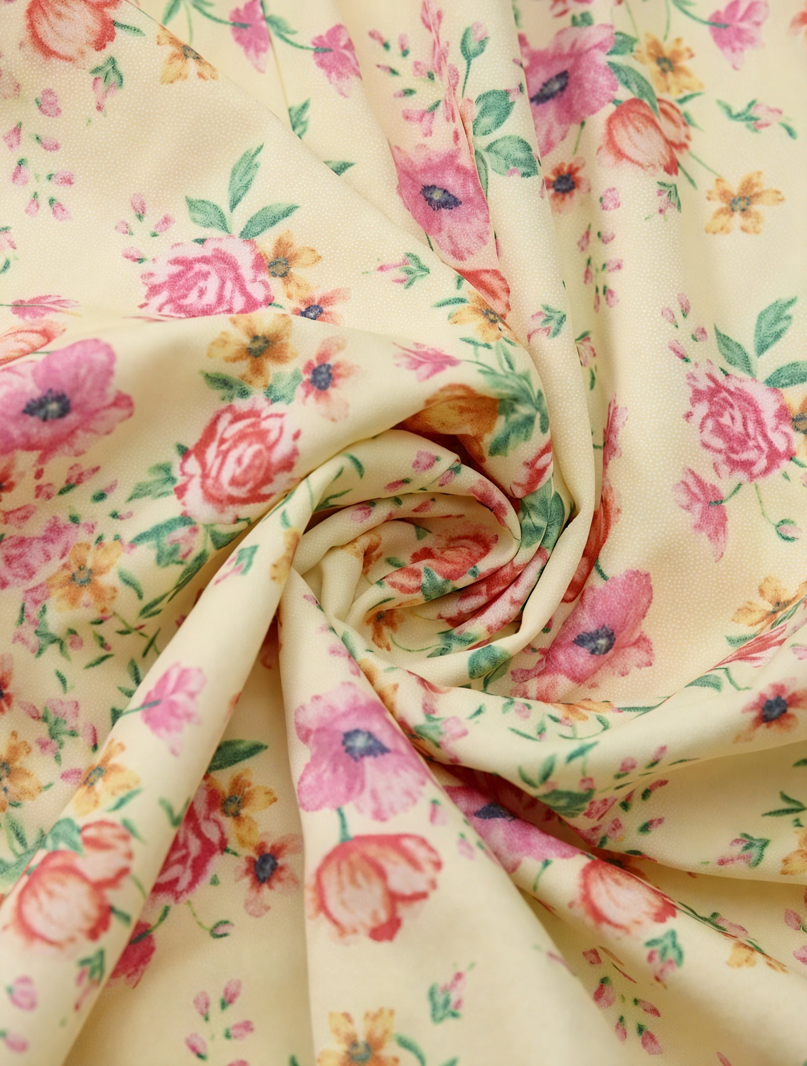 Blomstret Kjole med Firkantet Halsudskæring, Pufærmer, Bindedetalje & Høj Slids – Romantisk Sommerstil-82654-d14c3e83-9f5c-4695-9bb6-5911661cc070