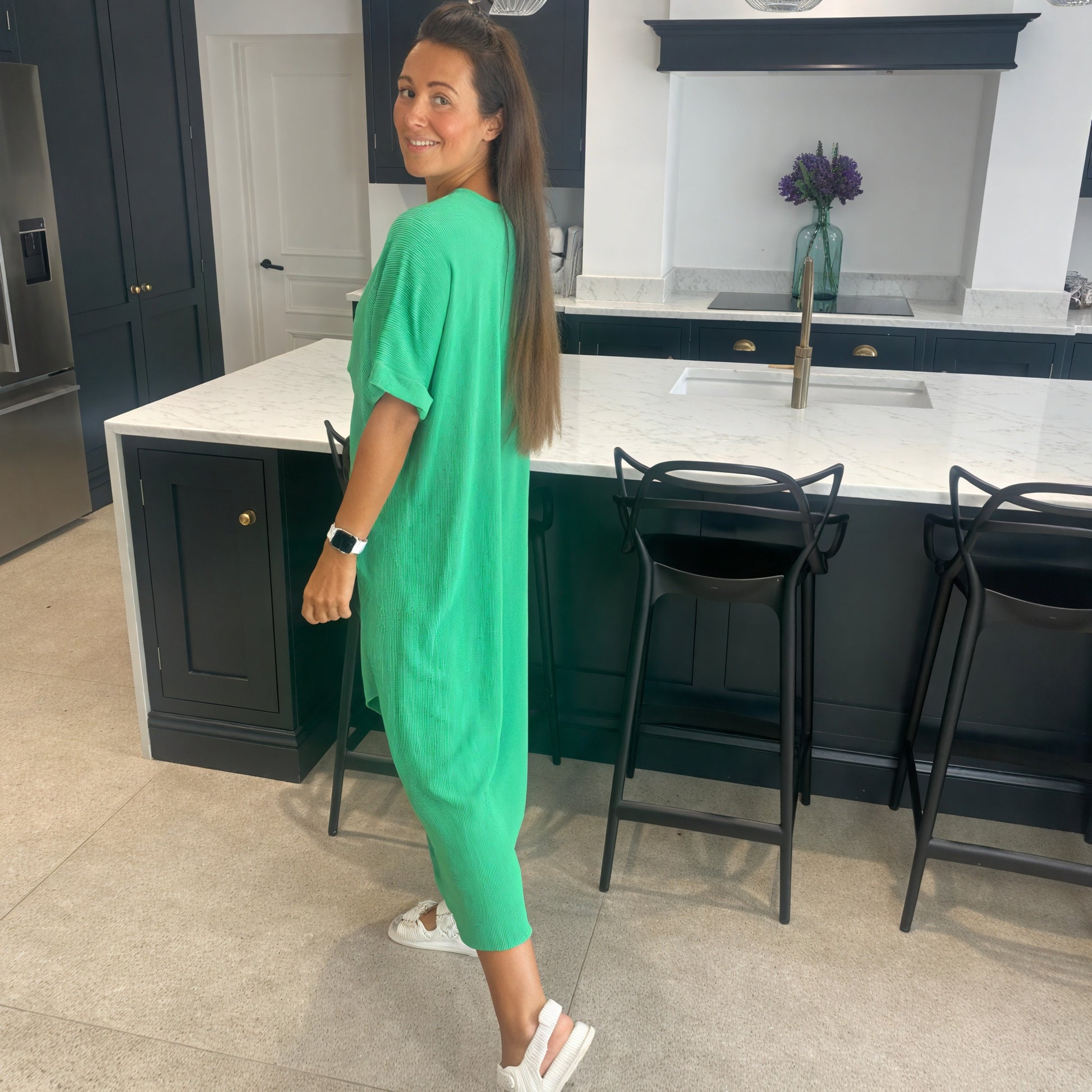 Tiffany Maxi Knot Dress - Blush Boutique Essex