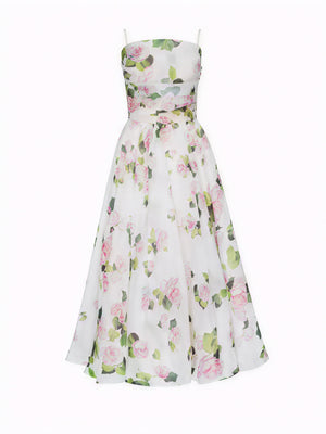 Marcia | Elegant Women’s Midi Dress with Structured Fit - Image 8
