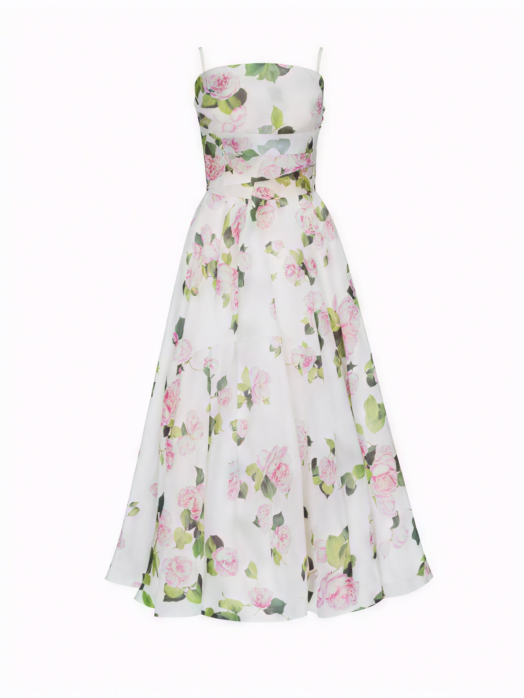 Marcia | Elegant Women’s Midi Dress with Structured Fit - Image 8