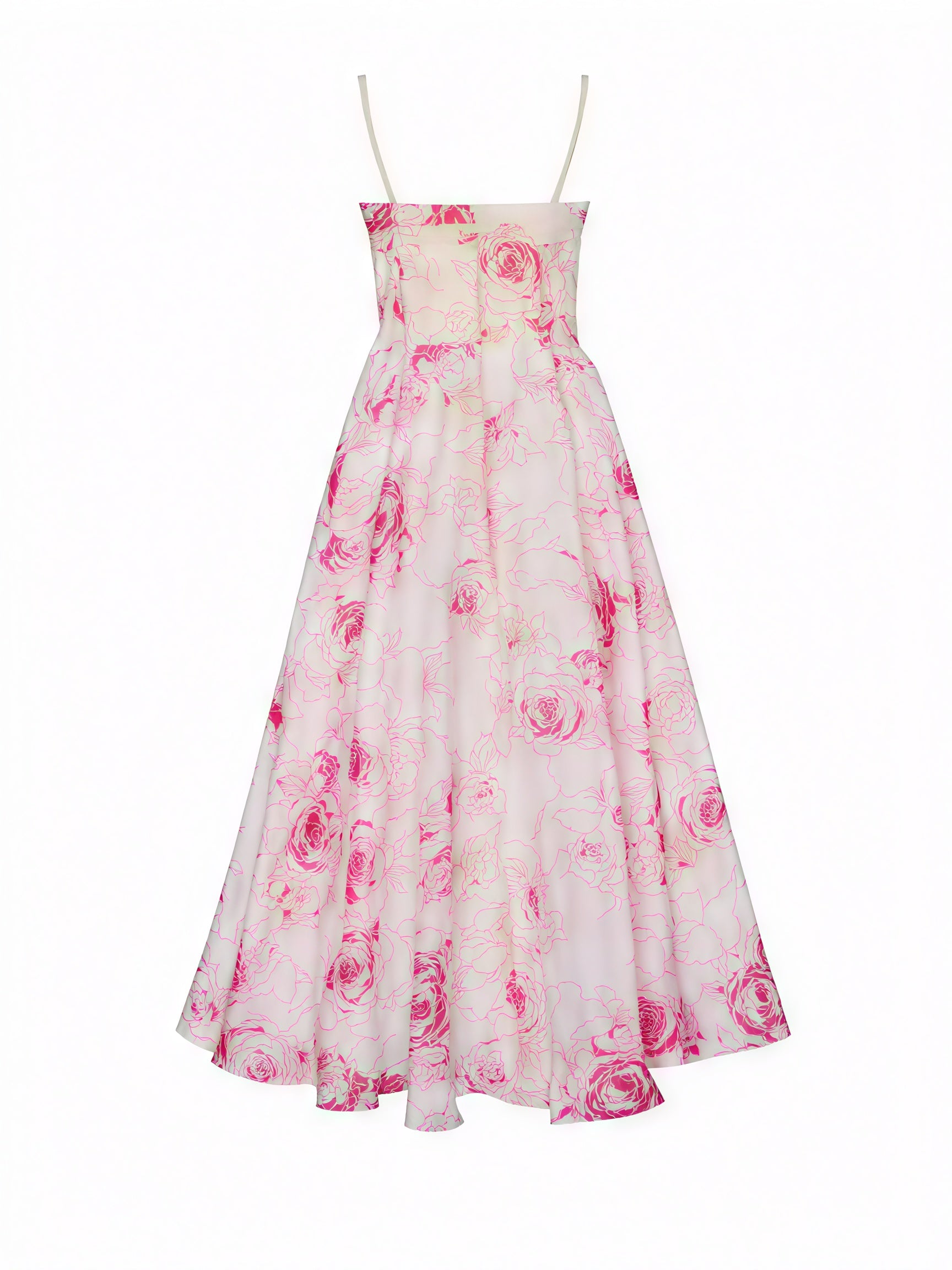 Marcia | Elegant Women’s Midi Dress with Structured Fit - Image 4