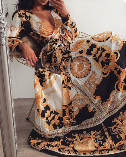 Harmony | Bohemian Maxi Dress - Elegant and Flowy - Image 9