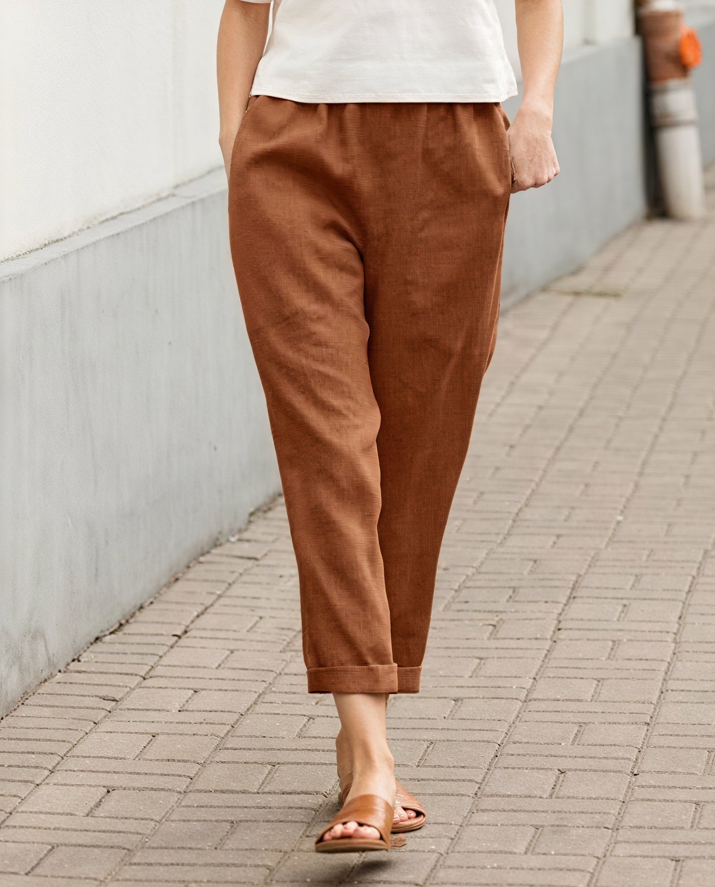Diane | Relaxed Fit Lightweight Pants - Breathable and Comfortable - Image 8
